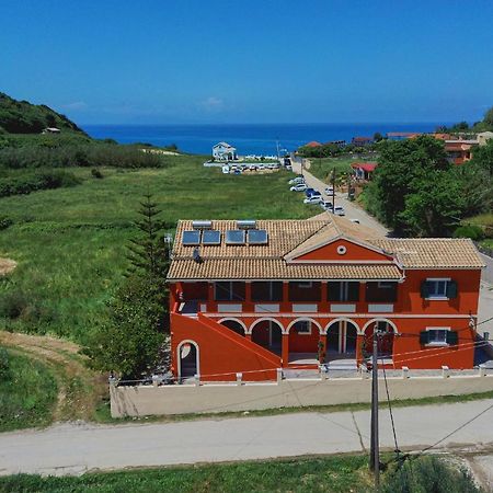 Logas Beach Studios Peroulades  Eksteriør billede