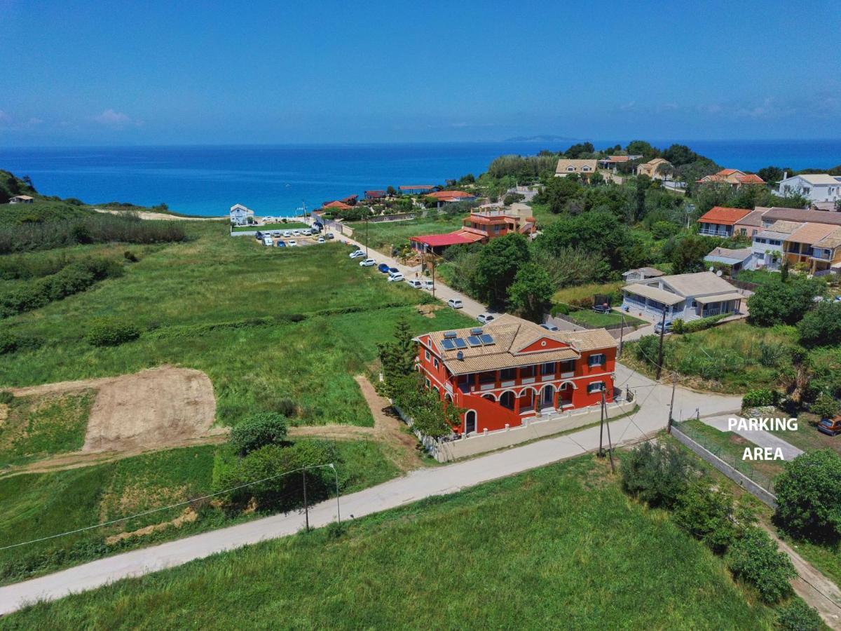 Logas Beach Studios Peroulades  Eksteriør billede